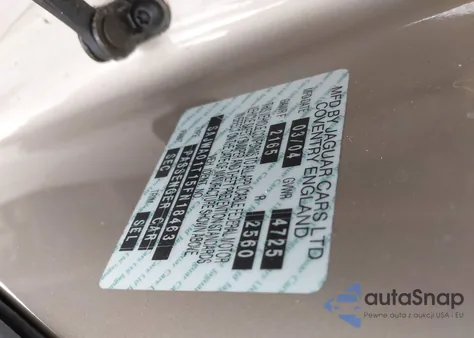 2005 Jaguar S-Type 3.0L V6 из США, поврежденный, VIN SAJWA01T15FN18463